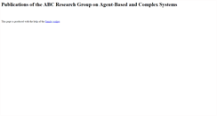 Desktop Screenshot of abcresearch.org